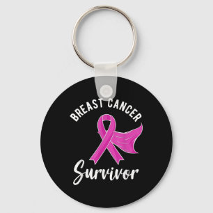 Borstkanker Awareness Giften Women Survivor Pink Sleutelhanger