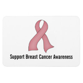 Borstkanker Awareness (medium roze) Magnet Magneet