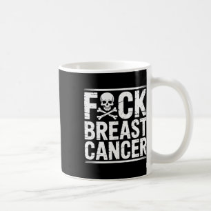 Borstkanker Awareness Month Warrior Fighter Surv Koffiemok