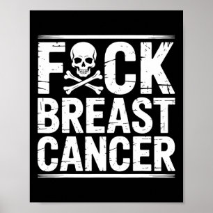 Borstkanker Awareness Month Warrior Fighter Surv Poster