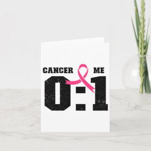 Borstkanker Awareness Pink Ribbon - ME 1 Kanker Kaart