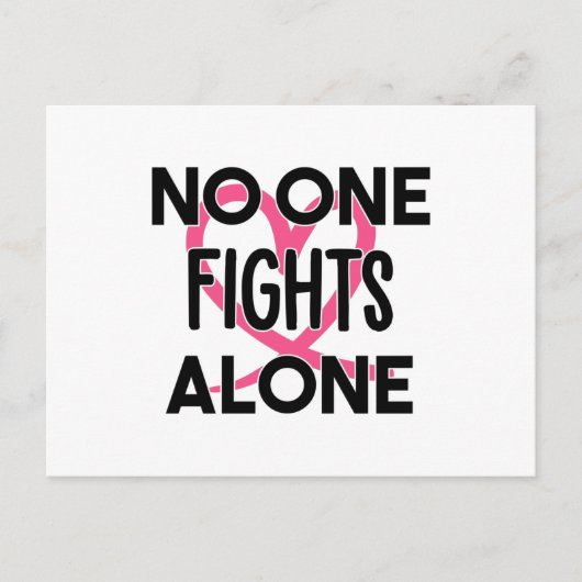 Borstkanker Awareness Ribbon Briefkaart (Voorkant)