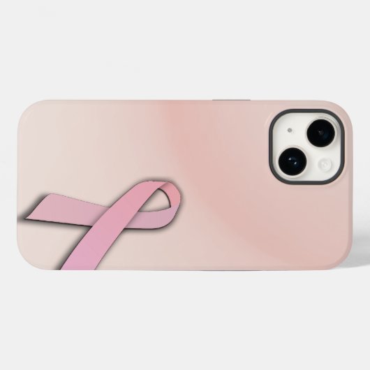 Borstkanker Awareness Ribbon Case-Mate iPhone Case (Achterkant (horizontaal))