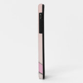 Borstkanker Awareness Ribbon on Silhouette iPhon Case-Mate iPhone Case (Achterkant/links)