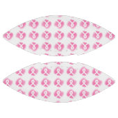 Borstkanker Awareness Ribbon Waterverf American Football (Panelen)