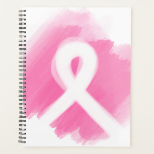 Borstkanker Awareness Ribbon Waterverf Planner