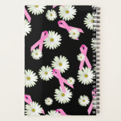 Borstkanker Awareness Ribbons and Daisies Planner (Achterkant)