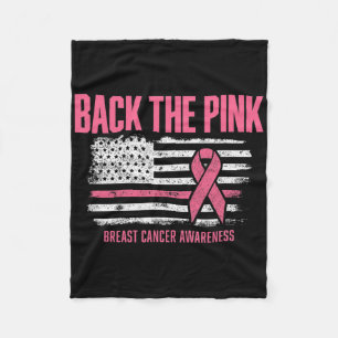 Borstkanker Awareness Shirten CK De Roze Borst Fleece Deken