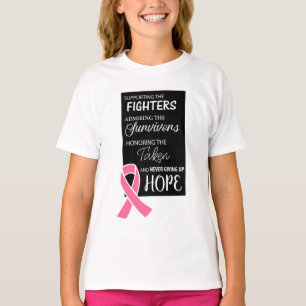 Borstkanker Awareness T Shirten T-shirt