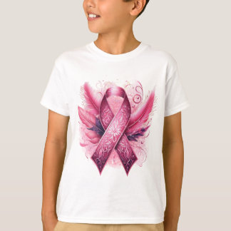 Borstkanker awareness veren t-shirt