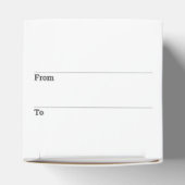 Borstkanker Bedankt voor de ondersteuning geschenk Bedankdoosjes (Bovenkant)