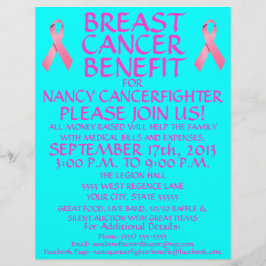 Borstkanker Benefit Flyer