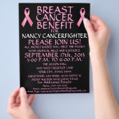 Borstkanker Benefit Flyer (Hand)