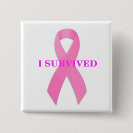 Borstkanker Bewustmaking I Overlevende Button