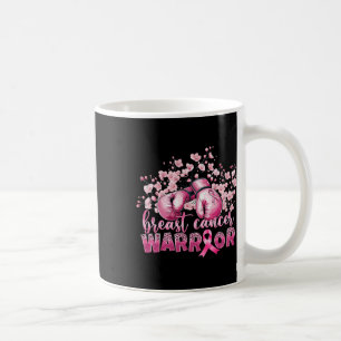 Borstkanker Bewustmaking Roze boxinghandschoenen W Koffiemok