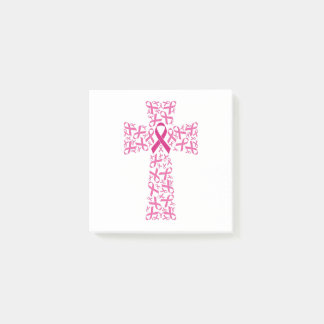 Borstkanker Bewustmaking Roze lint kruis  Post-it® Notes