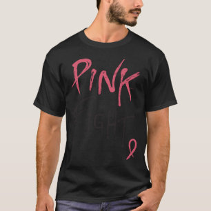 Borstkanker Bewustmaking Roze strijd tegen borstka T-shirt