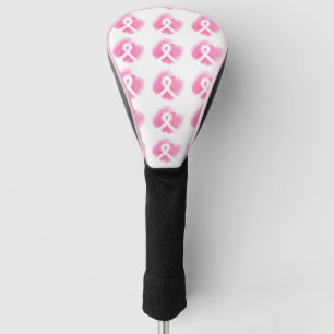 Borstkanker Bewustmaking van de Waterverf Golfheadcover