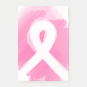 Borstkanker Bewustmaking van de Waterverf Post-it® Notes
