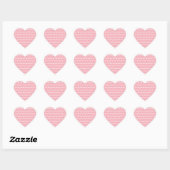 Borstkanker Bewustmakingshart Hart Sticker (Vel)