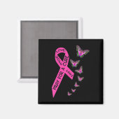 Borstkanker - Bewustmakingsmaand Vrouwen Religie,  Magneet (Voorkant / Achterkant)