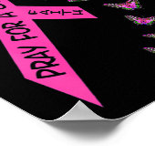 Borstkanker - Bewustmakingsmaand Vrouwen Religie,  Poster (Hoek)