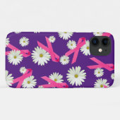 Borstkanker Bewustmakingsroze lint Case-Mate iPhone Case (Achterkant (horizontaal))