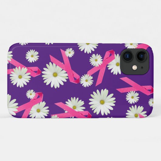 Borstkanker Bewustmakingsroze lint Case-Mate iPhone Case (Achterkant (horizontaal))