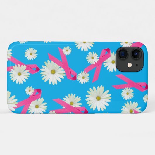 Borstkanker Bewustmakingsroze lint Case-Mate iPhone Case (Achterkant (horizontaal))