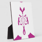 Borstkanker Bewustzijn Art Print Fotoplaat (Zijkant)