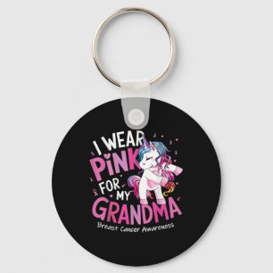 Borstkanker Bewustzijn Draag Roze Oma Kinder Bab Sleutelhanger