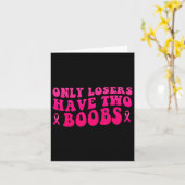 Borstkanker bewustzijn Grappige mastectomie Kaart (Gele Bloem)