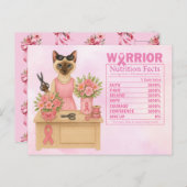 Borstkanker Bewustzijn in oktober draag we roze Briefkaart (Voorkant / Achterkant)