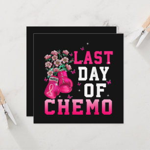 Borstkanker Bewustzijn Laatste Dag van Chemo Krijg