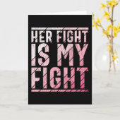 Borstkanker bewustzijn moeder dochter zus kaart (Gele Bloem)