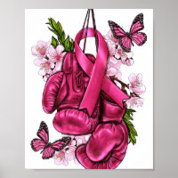 Borstkanker Bewustzijn Roze Bokshandschoenen Roze