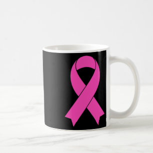 Borstkanker Bewustzijn Roze Vrouwen Lint Grafisch Koffiemok