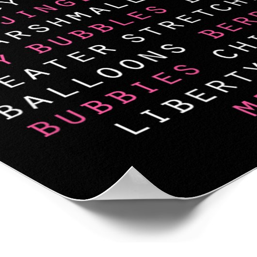 Borstkanker bewustzijn Slang termen Poster (Hoek)