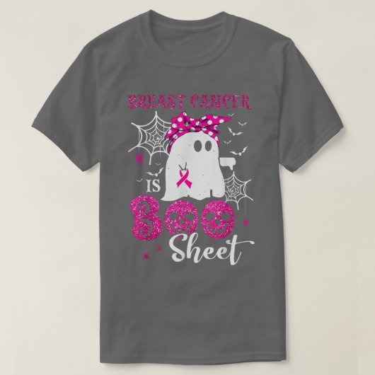 Borstkanker: Bodemlak, heupborst T-shirt (Design voorkant)