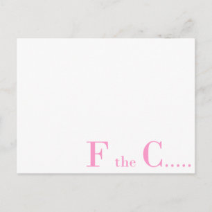 Borstkanker Briefkaart