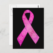 Borstkanker Briefkaart (Voorkant / Achterkant)