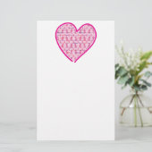 Borstkanker Briefpapier (Staand voorkant)