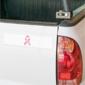 Borstkanker Bumpersticker (Op Truck)