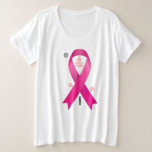 Borstkanker Grote Maat T-shirt