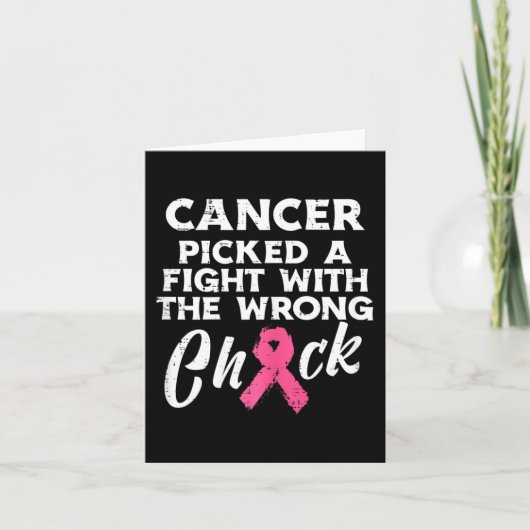 Borstkanker heeft een foute griezeligheid ontdekt kaart (Voorkant)