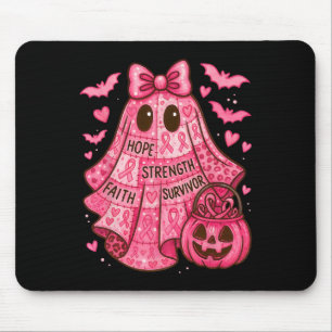 Borstkanker Hoop Kracht Geloof Overlevende Ghost W Muismat