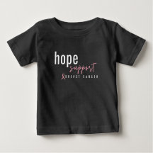 borstkanker hoop steun. Baby T-shirt