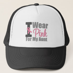 Borstkanker Ik Draag roze lint voor mijn tante Trucker Pet