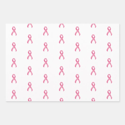Borstkanker Inpakpapier Vel (Voorkant)