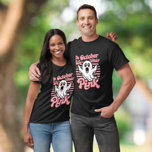 Borstkanker is Boo Sheet - Grappige Halloween Ghos T-shirt